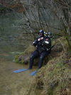 St. Sauveur cave dive Lot